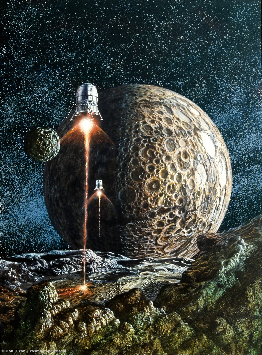 Science Fiction and iFuturismi COSMOGRAPHICA Don Dixon s 