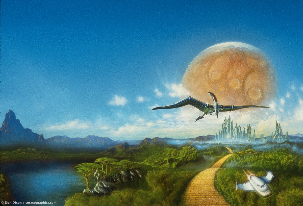 Science Fiction and iFuturismi COSMOGRAPHICA Don Dixon s 